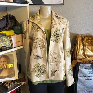 💚Vintage Great Used Condition 2-Piece Lafayette 148 New York L/10 Linen Set